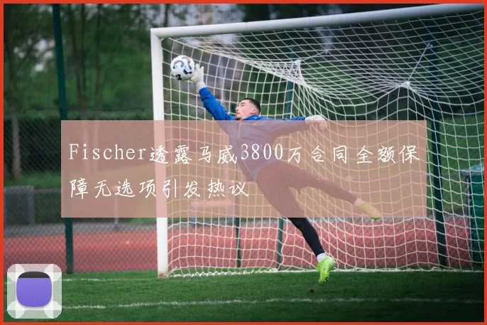 Fischer透露马威3800万合同全额保障无选项引发热议